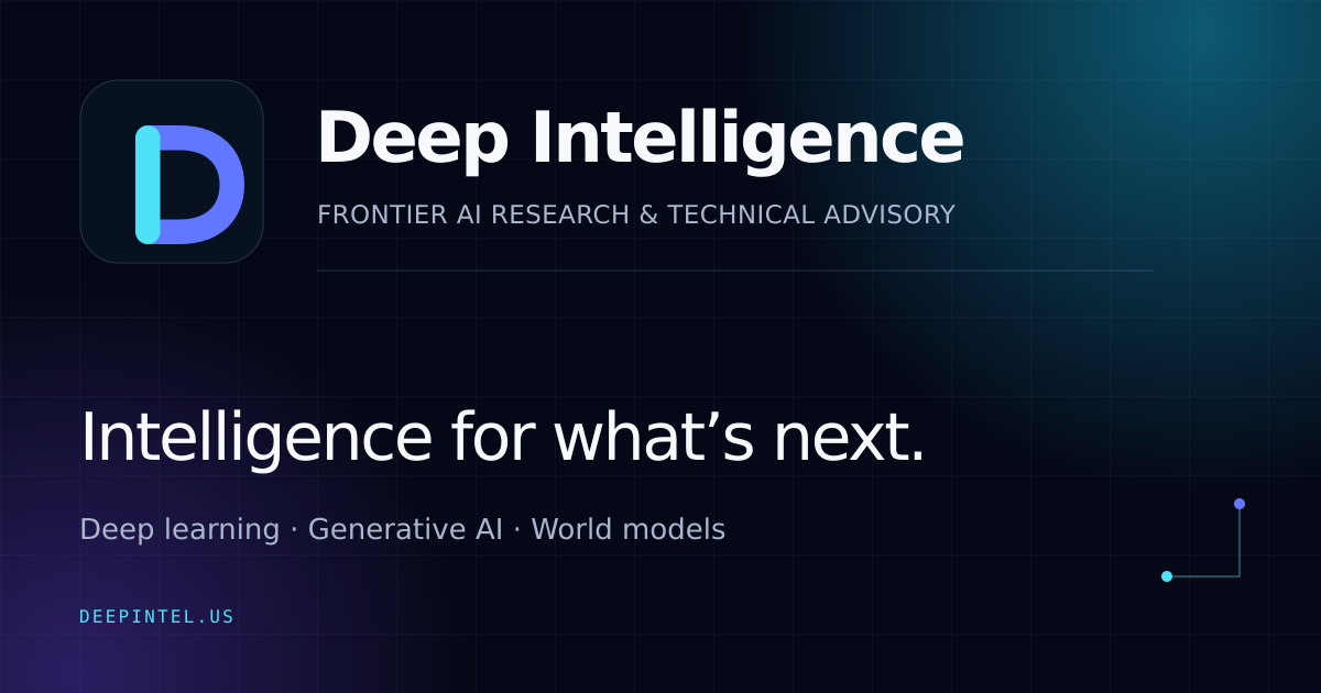 Deep Intelligence | Frontier AI Research & Technical Consulting